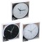 Nástěnné hodiny Articasa ED-224296cern Nástěnné hodiny 30 cm černá / bílá (1)