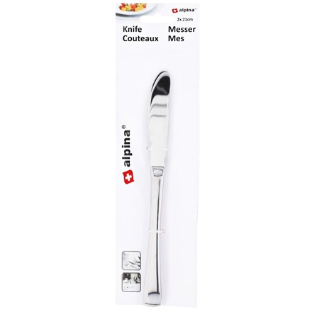 Příborový nůž Alpina ED-222451 Příborový nůž nerez ocel sada 2 ks 21 cm (1)