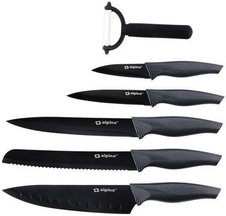 Sada nožů Alpina ED-206763 Sada nožů s nepřilnavým povrchem 6 ks