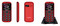 Mobilní telefon pro seniory Aligator A720 4G Senior Red (5)