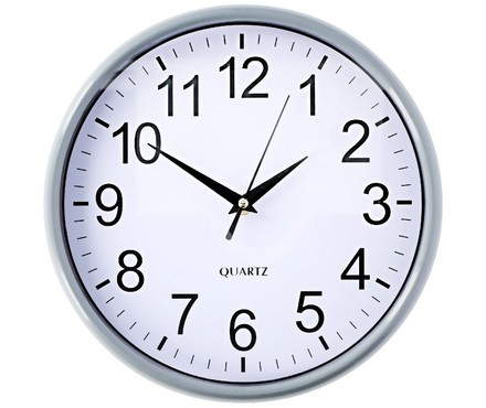 Nástěnné hodiny Edco ED-203254seda Nástěnné hodiny 25 cm šedá