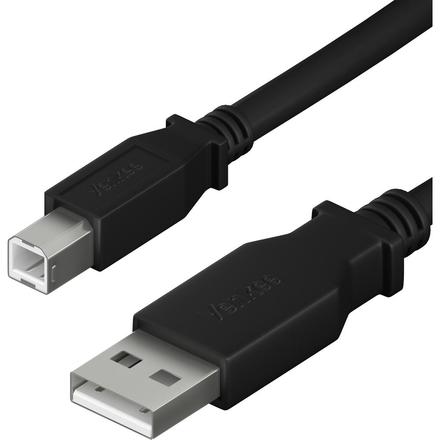 USB kabel Yenkee YCU 016 BK USB A/B Tiskárna 3m