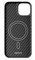 Kryt na mobil Epico Hybrid Carbon Magnetic s MagSafe na Apple iPhone 15 - černý (1)