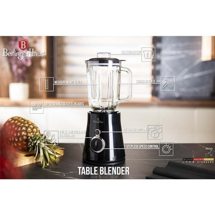 Stolní mixér Berlingerhaus BH-9442 1,5 l Black Silver Collection (2)