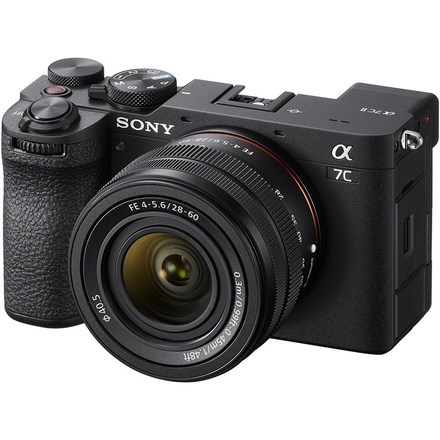 Kompaktní fotoaparát s vyměnitelným objektivem Sony Alpha A7C II + 28-60, černý