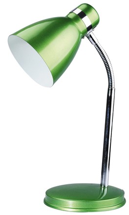 Stolní lampa Rabalux 4208 Patric E14 1x MAX 40W zelená/chromová