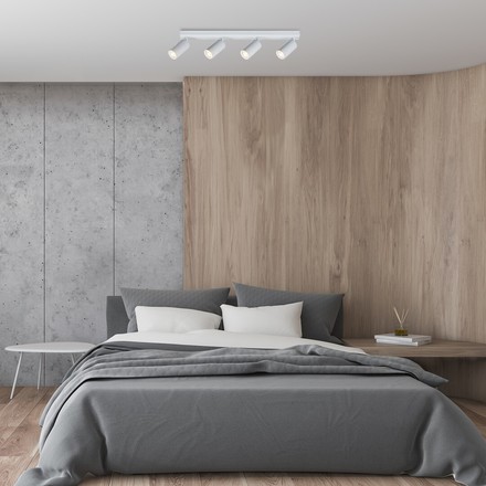 Bodové stropní svítidlo Rabalux 2083 Solo GU10 4x MAX 40W bílá (3)