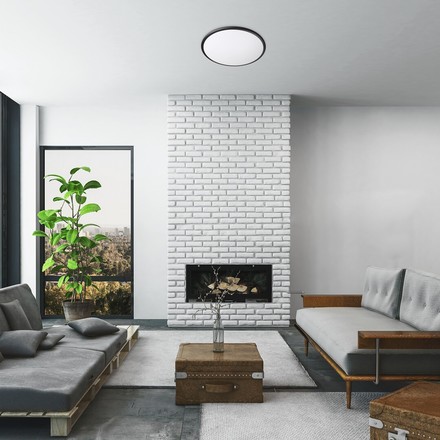 Stropní svítidlo Rabalux 71130 Engon LED 45W, D48cm, černá (6)