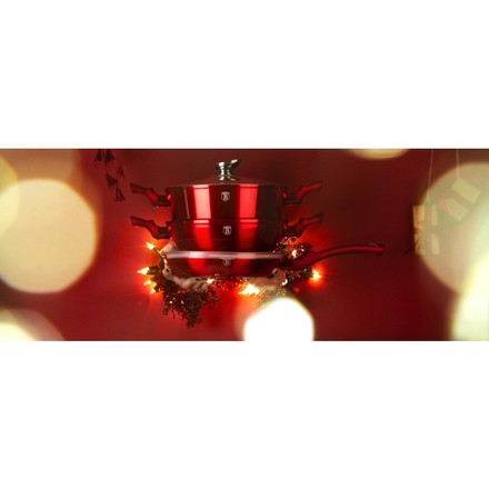 Sada nádobí Berlingerhaus BH-6780 s mramorovým povrchem 5 ks Burgundy Metallic Line (3)