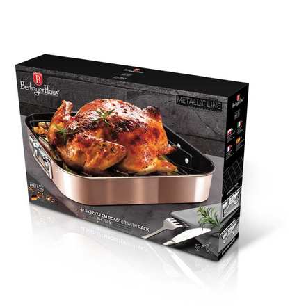 Pekáč Berlingerhaus BH-7845 s roštem Rosegold Metallic Line (3)