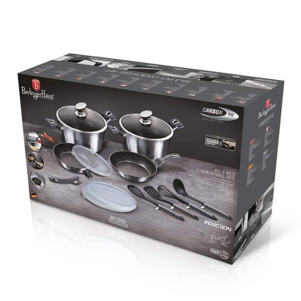 Sada nádobí s mramorovým povrchem Berlingerhaus BH-7059 13 ks Carbon PRO Line (3)