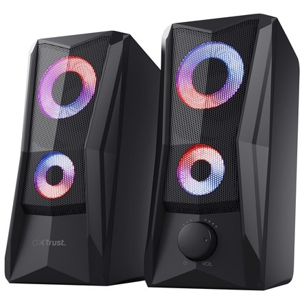 Reproduktory 2.0 Trust GXT 606 Javv RGB-Illuminated 2.0 Speaker Set - černé