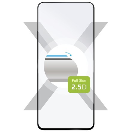 Tvrzené sklo Fixed Full-Cover na Xiaomi Redmi Note 12 (FIXGFA-955-BK)