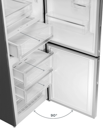 Kombinovaná chladnička Concept LK6560ss SINFONIA (3)