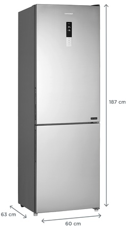 Kombinovaná chladnička Concept LK6560ss SINFONIA (9)
