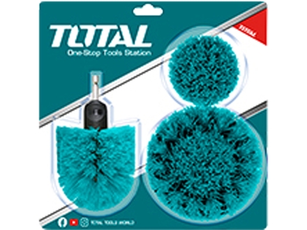 Čistící kartáče Total TACM3001 sada 3ks, industrial (2)