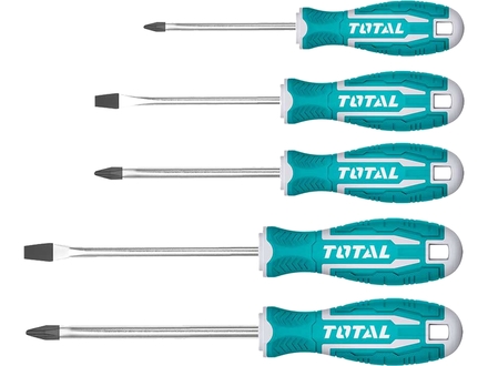Šroubováky Total THT2506052, sada 5ks, CrV