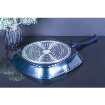 Pánev grilovací s mramorovým povrchem Berlingerhaus BH-1873 28 cm Metallic Line Aquamarine Edition (9)