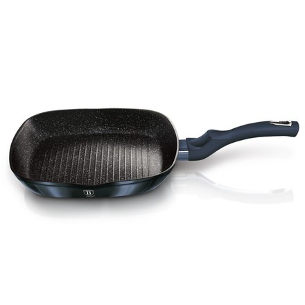 Pánev grilovací s mramorovým povrchem Berlingerhaus BH-1873 28 cm Metallic Line Aquamarine Edition (3)