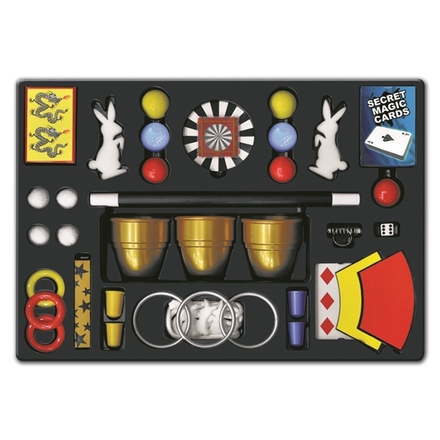 Kouzelnická sada Sparkys Škola kouzel - Kouzla, triky a magie - Zlatá edice 150 triků (7)