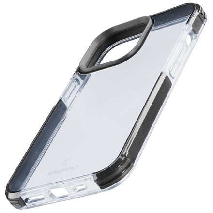 Kryt na mobil CellularLine Tetra Force Shock-Twist na Apple iPhone 13 - černý/ průhledný