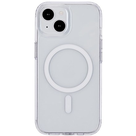 Kryt na mobil eSTUFF Berlin Magnetic Hybrid Case na Apple iPhone 15 Plus - průhledný