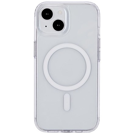 Kryt na mobil eSTUFF Berlin Magnetic Hybrid Case na Apple iPhone 15 - průhledný