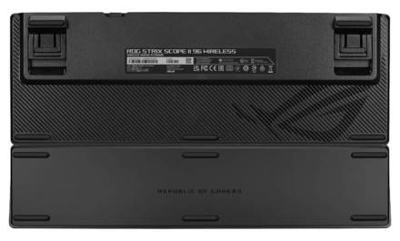 Počítačová klávesnice Asus ROG Strix Scope II 96 Wireless (ROG NX Snow/ PBT) - US - černá (3)