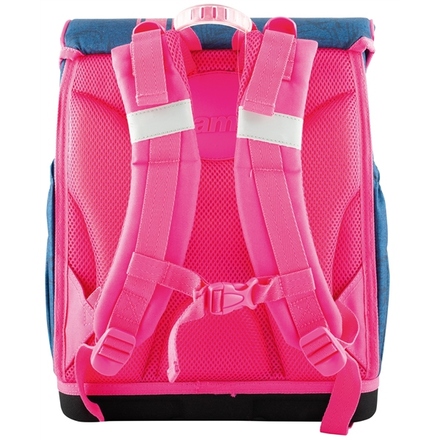 Školní aktovka Hama pro prvňáčky NEW GENERATION Jeans Girl - modrá/ růžová (2)