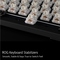 Počítačová klávesnice Asus ROG STRIX SCOPE II (ROG NX Snow ) - CZ/ SK - černá (8)