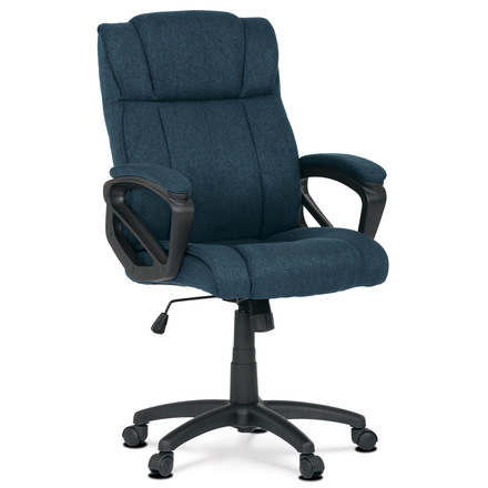 Kancelářská židle Autronic Kancelářská židle, modrá látka, černý kříž (KA-C707 BLUE2)