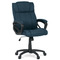 Kancelářská židle Autronic Kancelářská židle, modrá látka, černý kříž (KA-C707 BLUE2) (1)