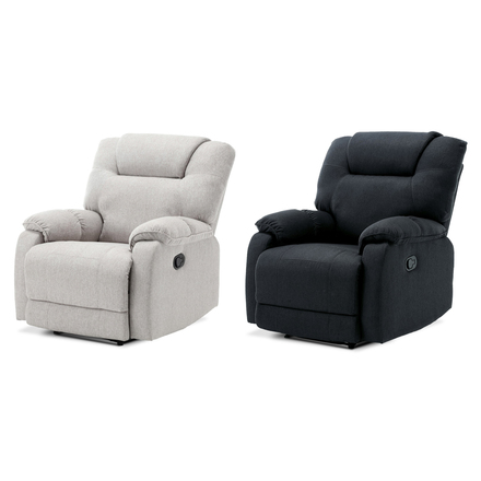 Televizní křeslo Autronic TV a relaxační křeslo, manuální polohování, potah krémová látka (TV-4088 CRM2) (5)