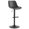 Barová židle Autronic Židle barová, černá ekokůže, kov černá (AUB-714 BK) (2)
