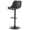 Barová židle Autronic Židle barová, černá ekokůže, kov černá (AUB-714 BK) (5)