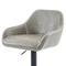 Barová židle Autronic Židle barová, potah šedá látka v dekoru vintage kůže, chromová podnož (AUB-716 GREY3) (6)