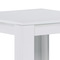 Moderní jídelní stůl Autronic Jídelní stůl 80x80x75 cm, MDF, hladké bílé matné lamino (AT-B080 WT1) (2)