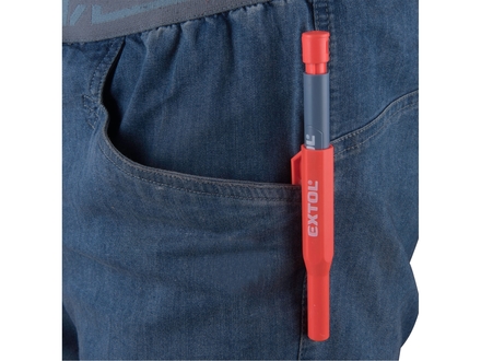 Tužka-značkovač Extol Premium 8853007 s pouzdrem a vyměnitelnou tuhou, O 2,8mm tvrdost HB (1)