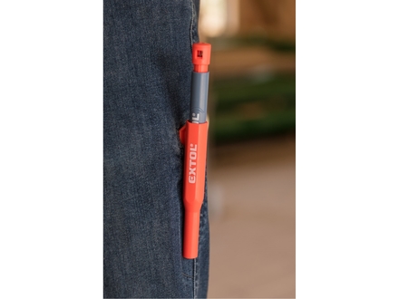 Tužka-značkovač Extol Premium 8853007 s pouzdrem a vyměnitelnou tuhou, O 2,8mm tvrdost HB (4)