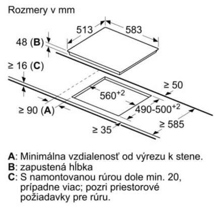Sklokeramická varná deska Bosch PKN645BA2E (4)