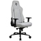 Herní židle Arozzi VERNAZZA Soft Fabric, elastron - světle šedá (2)