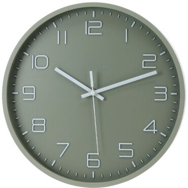 Nástěnné hodiny Segnale KO-HZ1601300zele 30 cm zelená šalvějová