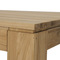 Dřevěný jídelní stůl Autronic Stůl jídelní 200x100x75 cm, masiv dub, povrchová úprava olejem (DS-F200 DUB) (4)