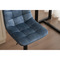 Barová židle Autronic Židle barová, modrá sametová látka, černá podnož (AUB-711 BLUE4) (12)