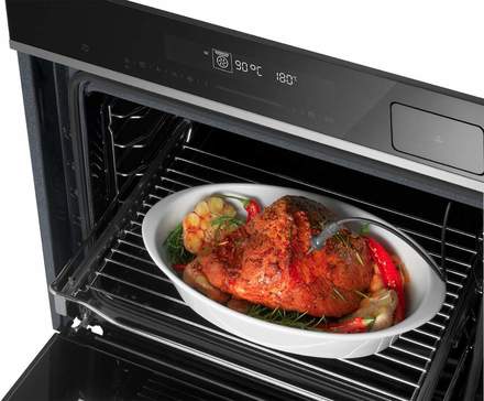 Samostatná vestavná parní trouba Concept Steam+ ETV8960bcN BLACK (6)