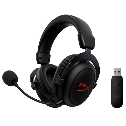 Sluchátka s mikrofonem HyperX Cloud II Core Wireless - černý (1)