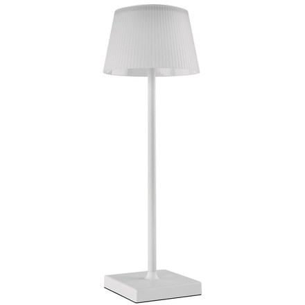 Stolní lampa Emos Z7630W LED stolní lampa KATIE, nabíjecí, bílá