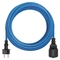 Prodlužovací kabel Emos P01420W Počasí odolný prodlužovací kabel 20 m / 1 zásuvka / modrý / silikon / 230 V / 1,5 mm2 (1)