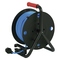 Prodlužovací kabel Emos P08550W Počasí odolný prodluž. kabel na bubnu 50 m / 4 zásuvky / modrý / silikon / 230 V / 1,5 mm2 (4)