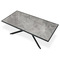 Konferenční stůl Autronic Stůl konferenční, deska slinutá keramika 120x60, šedý mramor, nohy černý kov (AHG-288 GREY) (2)